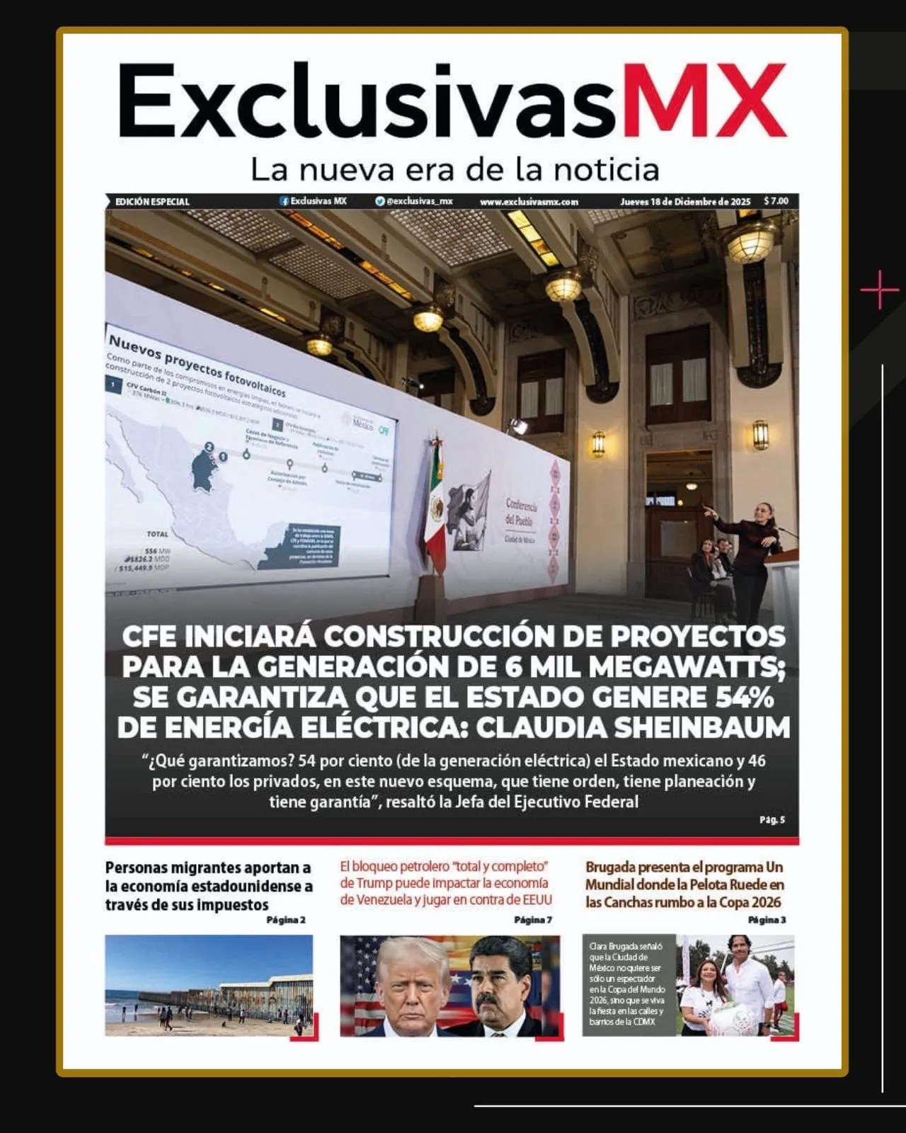 Portada MX 18 Diciembre